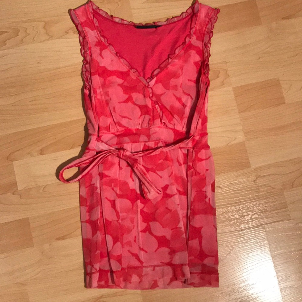 EUC sleeveless Mexx blouse in pink (L)